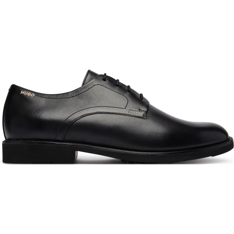 Halbschuhe HUGO Ginsby derb 50573074 Schwarz