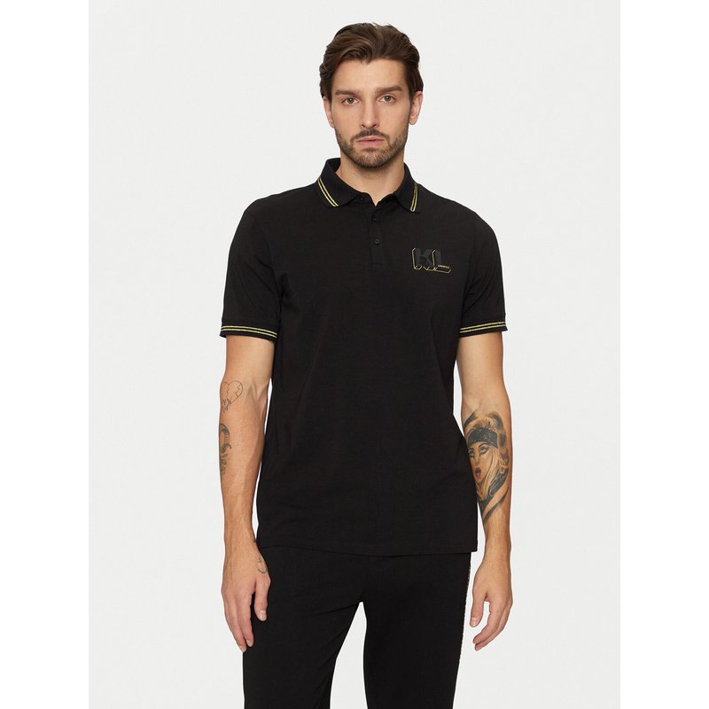 KARL LAGERFELD Poloshirt 745462 551235 Schwarz Regular Fit
