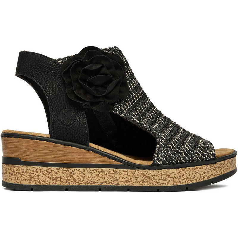 Sandalen Rieker CEO-63791-01 Schwarz