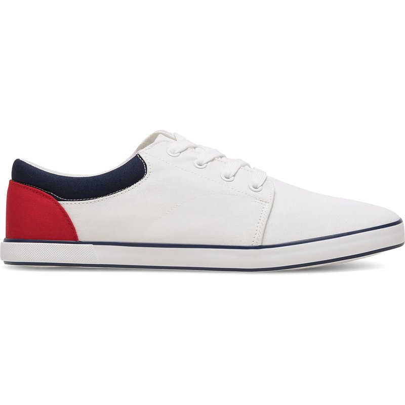 Sneakers aus Stoff Lanetti MS20347-11 Weiß