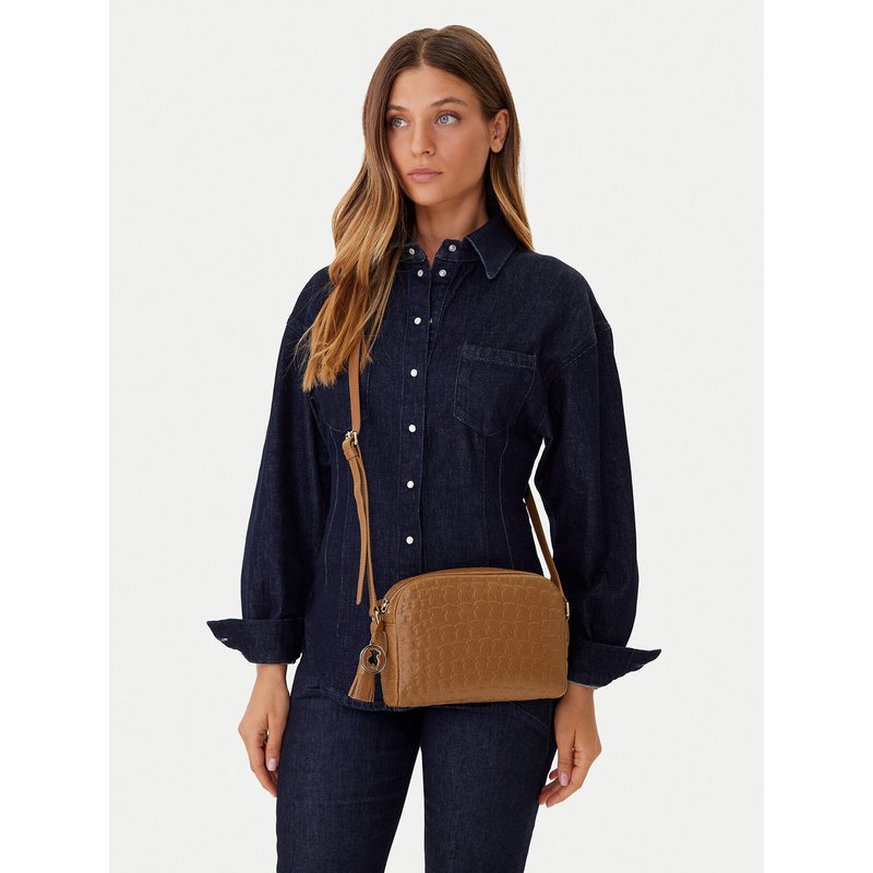 Handtasche TOUS Bandolera Sherton 2000839143 Braun