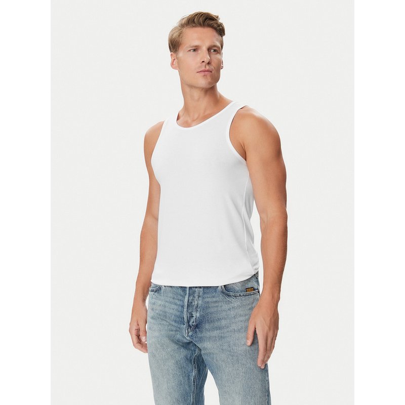 G-STAR Tanktop-Set D30333-11 Weiß Regular Fit