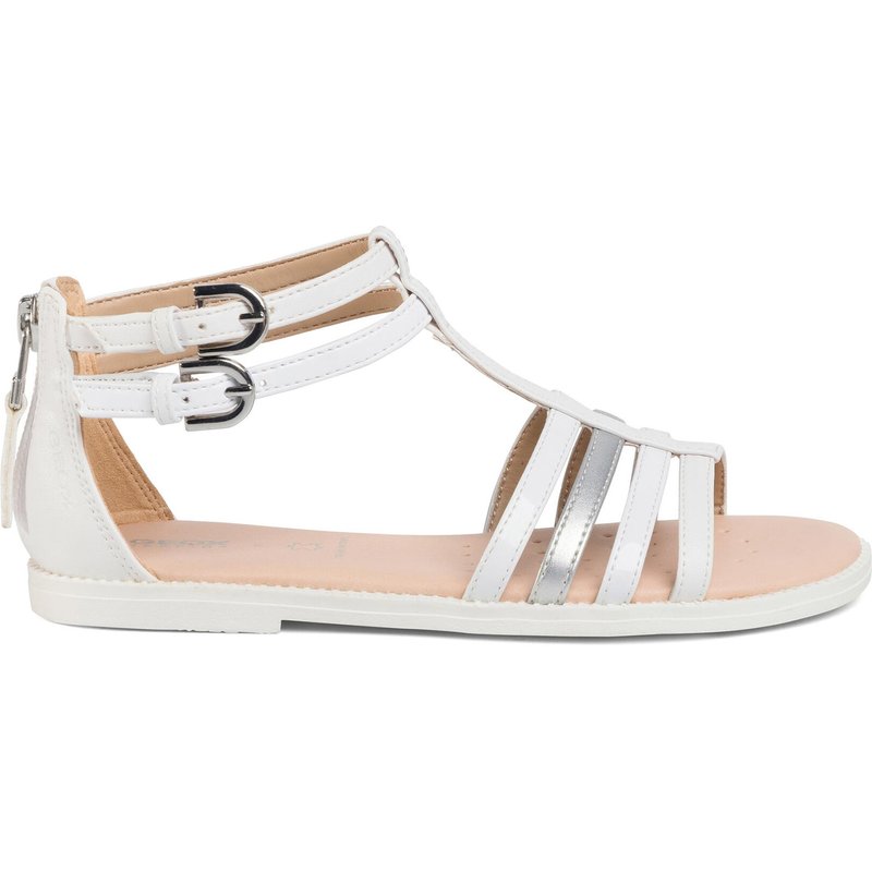 Sandalen Geox J S.Karly G. D J7235D 05402 C1000 M Weiß