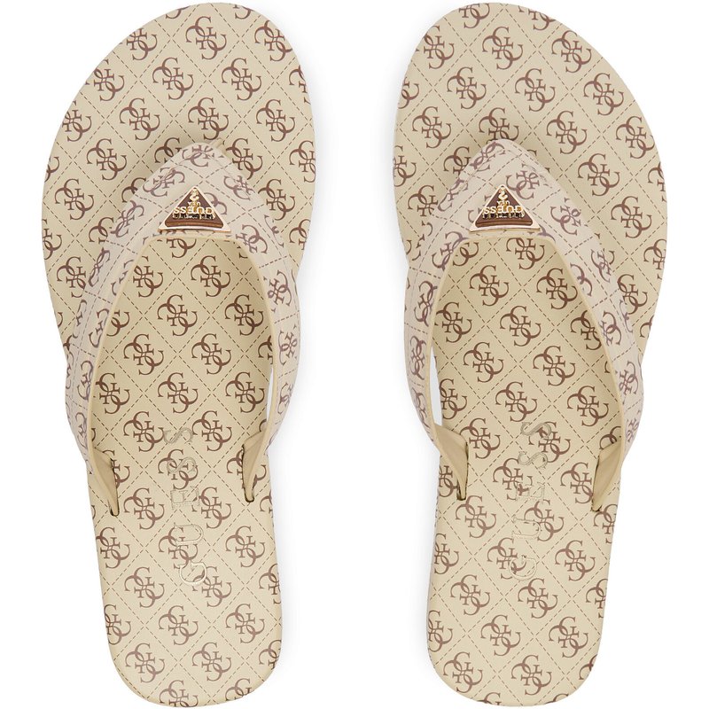 Zehentrenner Guess FLJCNY FAL24 Creme
