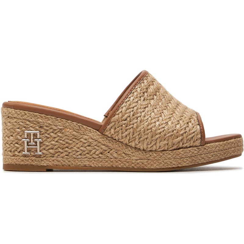 Espadrilles Tommy Hilfiger Th Rope Wedge Sandal FW0FW07927 Beige