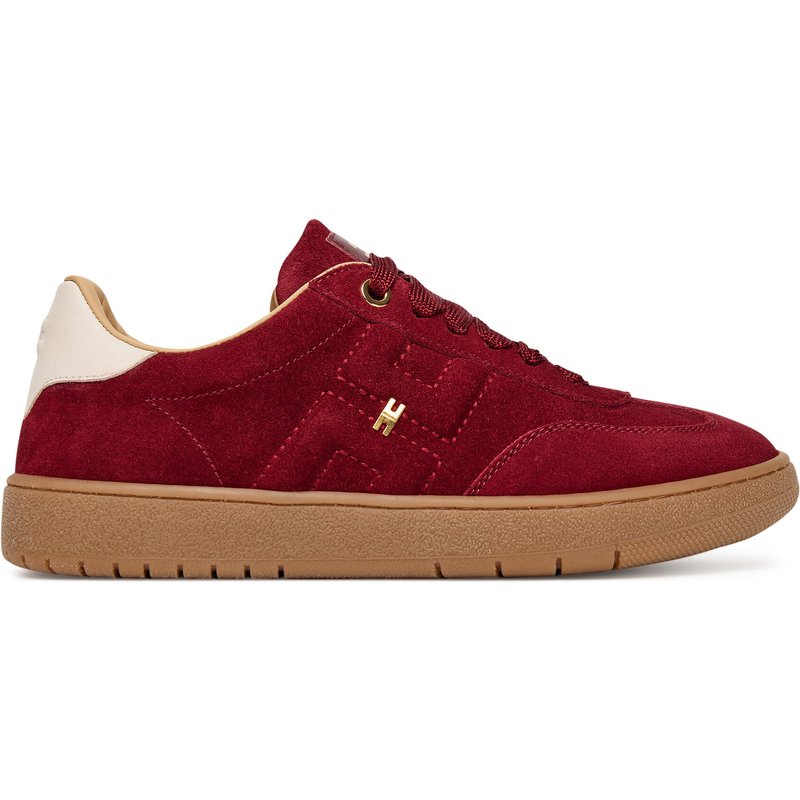 Sneakers Elisabetta Franchi Low Cut Lace Up F4A9-E0340-0071 D Dunkelrot