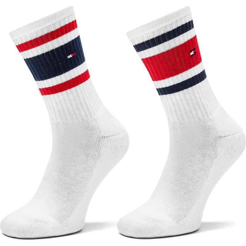 Lange Socken Tommy Hilfiger 701229942 Weiß
