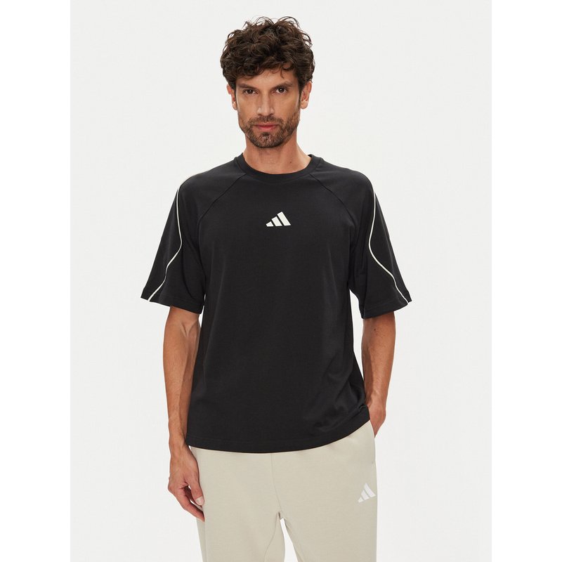 adidas T-Shirt Stadium JN1824 Schwarz Regular Fit