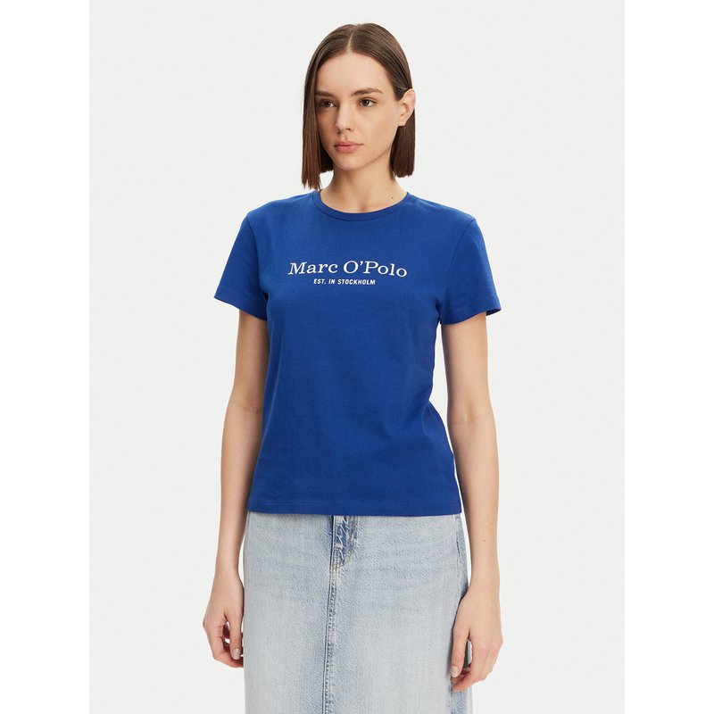 Marc O'Polo T-Shirt 502 2293 51055 Blau Regular Fit