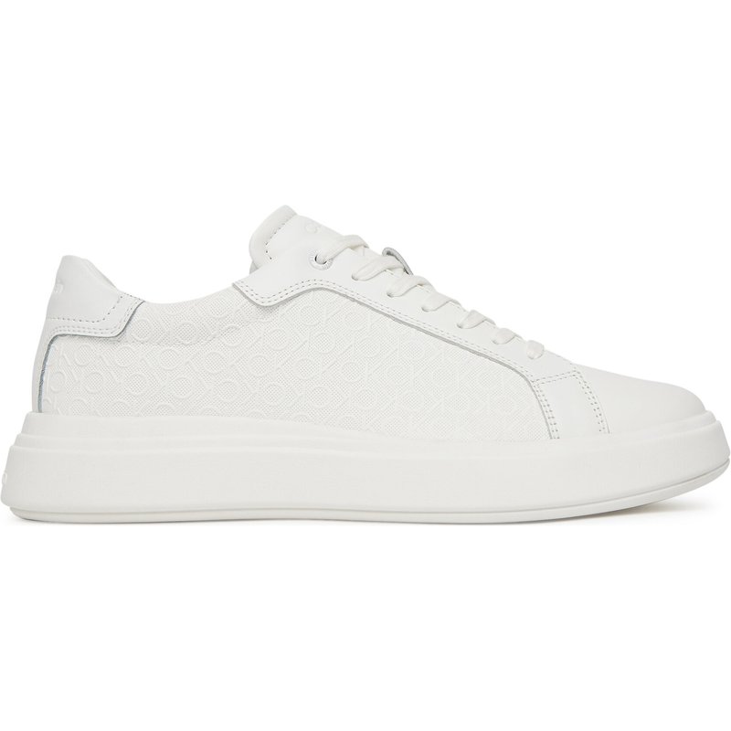 Sneakers Calvin Klein Chunky Low Top Lace Up Mono HM0HM01970 Weiß