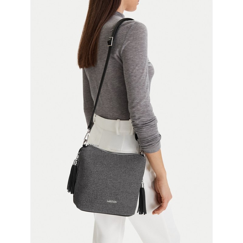 Handtasche Lasocki CEO-LSK-X-007-09 Grau