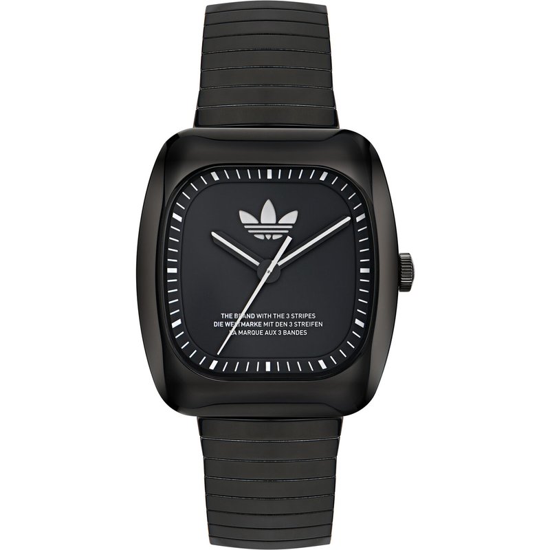 Uhr adidas Originals Retro Wave One AOSY24026 Schwarz