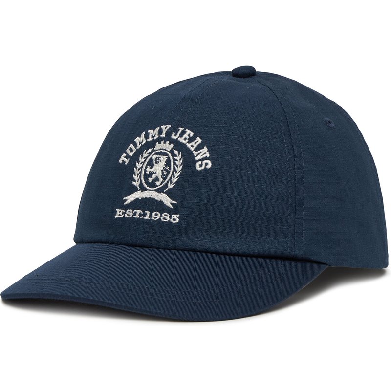 Cap Tommy Jeans Tjm Crest Cap AM0AM13286 Dunkelblau