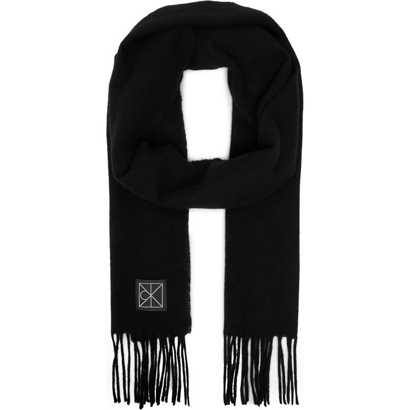 Schal Calvin Klein Emblem LV04D8015G Schwarz