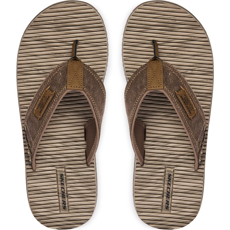 Zehentrenner Skechers Quill - Seaside 205719/BRN Braun