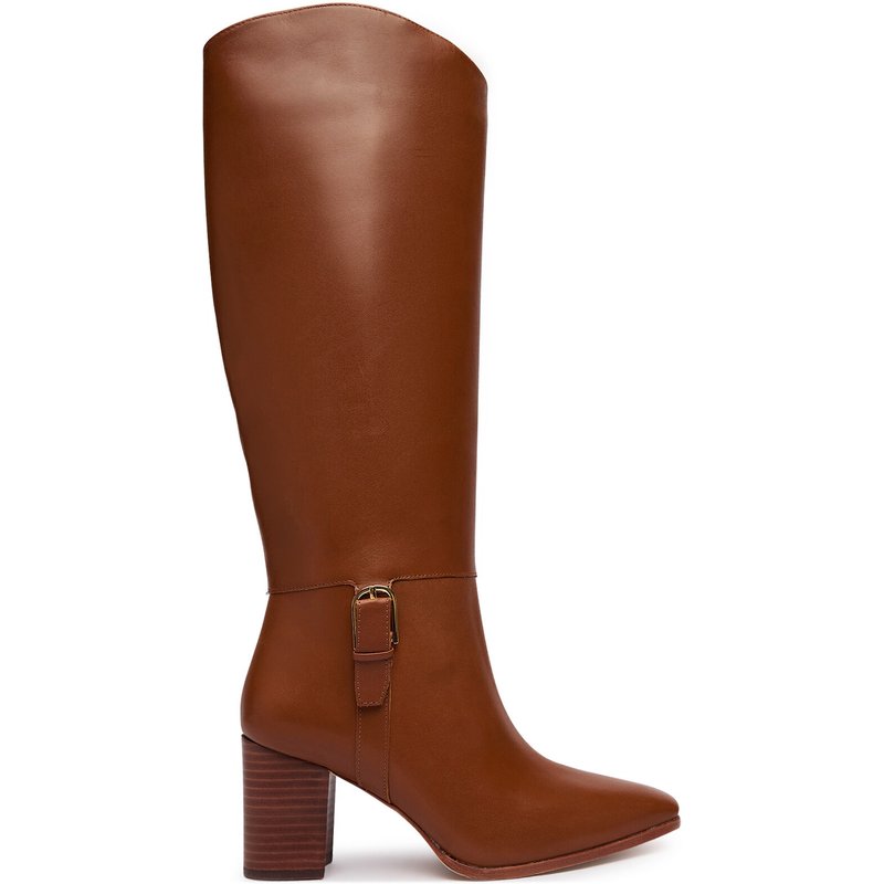Stiefel LAUREN RALPH LAUREN Rlyn Bk T Hl Bo Tal 802P15660001 Braun