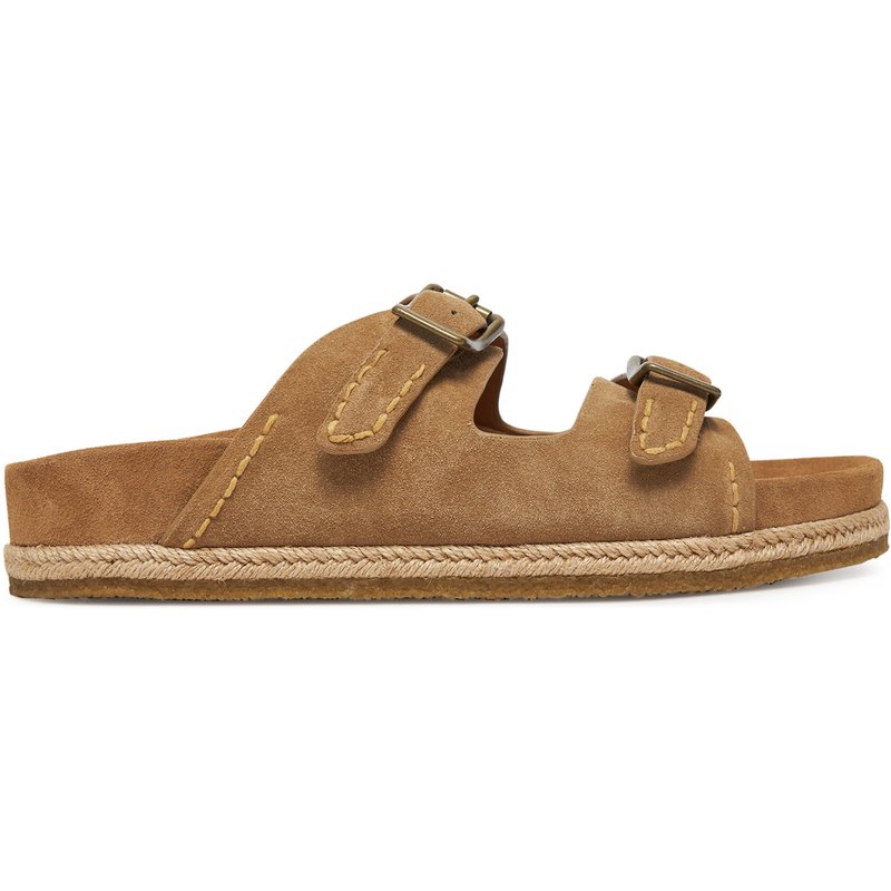 Pantoletten Polo Ralph Lauren Turbach 803916776003 Braun
