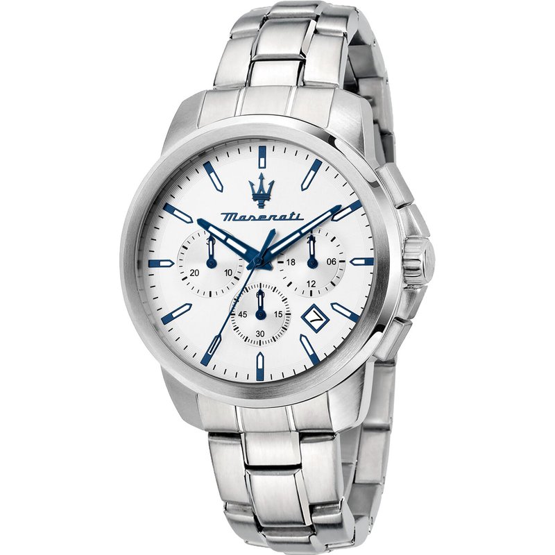 Uhr Maserati Successo R8873621048 Silberfarben