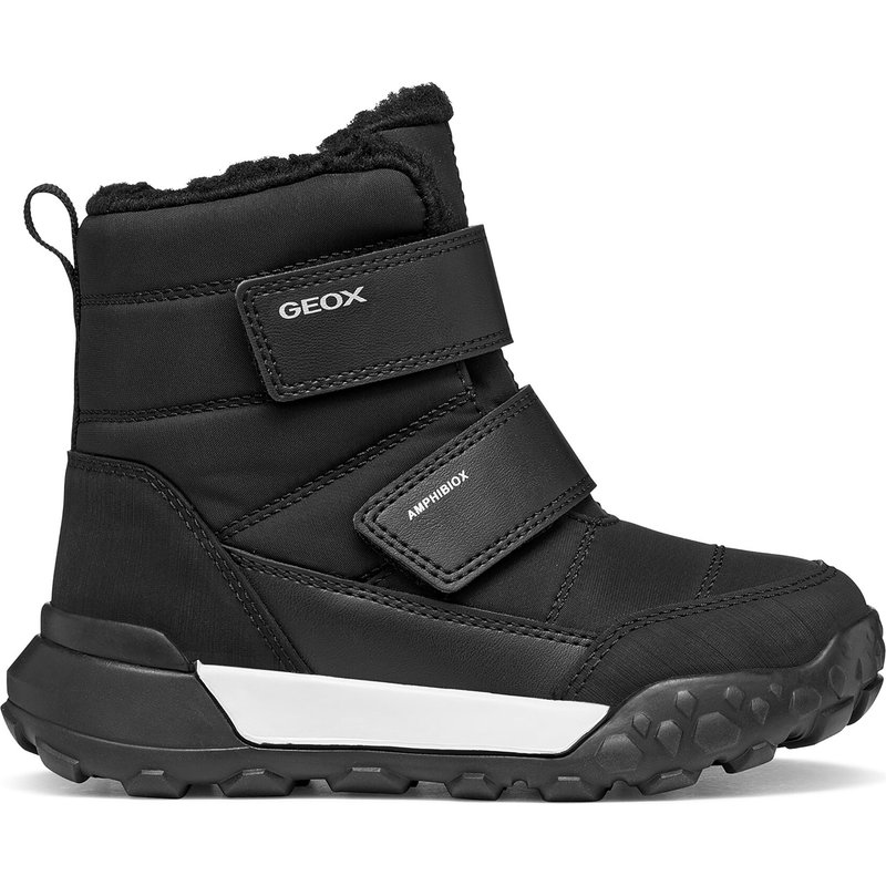 Schneeschuhe Geox J Trekkyup Boy B Abx J66MBA 0FU54 C9999 S Schwarz