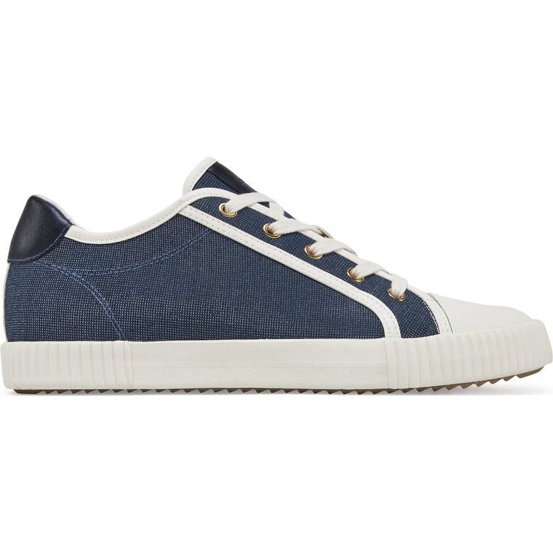 Sneakers aus Stoff Geox D Blomiee D556HB 0AS54 C4084 Dunkelblau