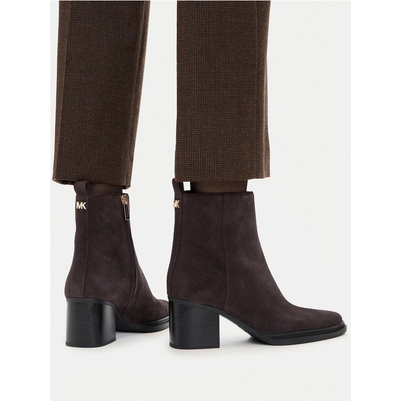 Stiefeletten MICHAEL Michael Kors Lex 40F5LXME5S Braun