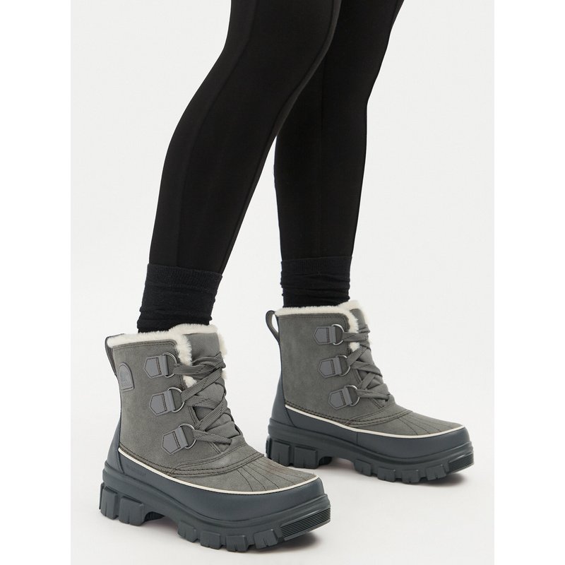 Schneeschuhe Sorel Torino V Wp Outdry 2106701052 Grau