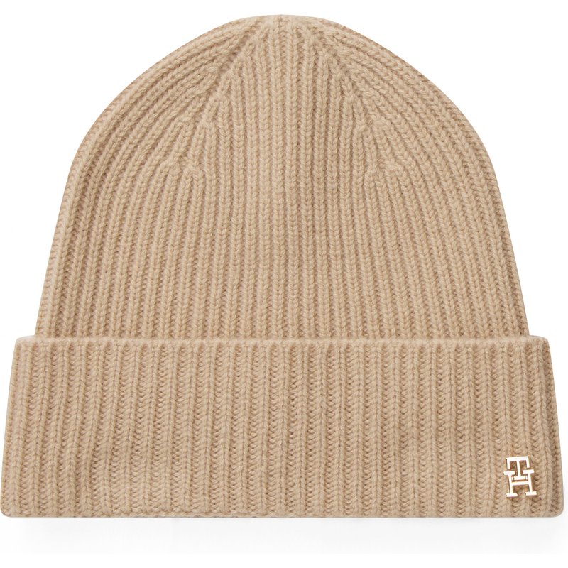 Mütze Tommy Hilfiger Th Cashmere AW0AW17772 Beige