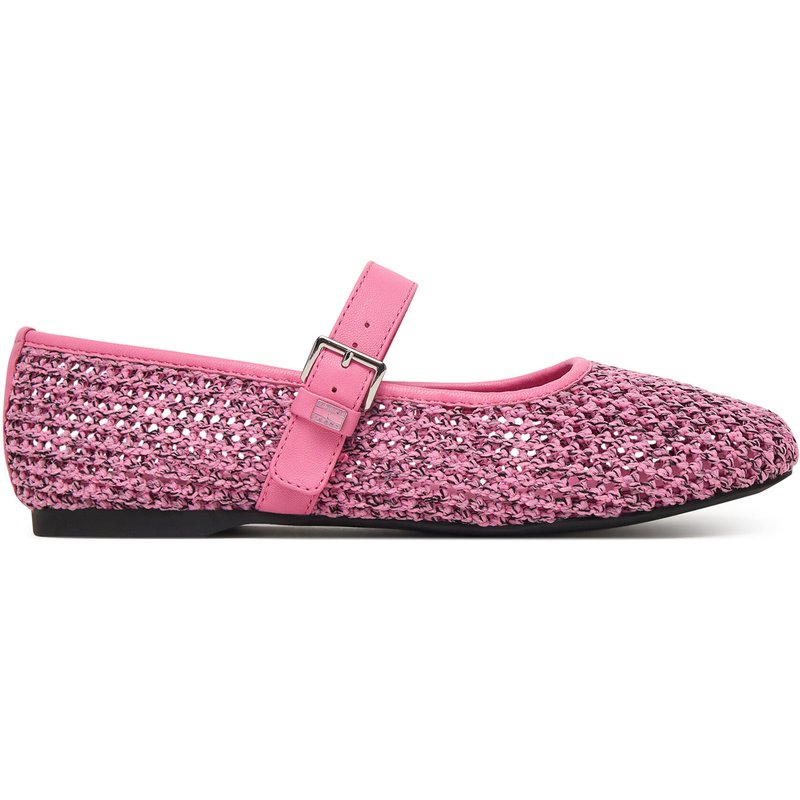 Ballerinas Tommy Jeans Tjw Knitted Ballerina EN0EN03030 Rosa