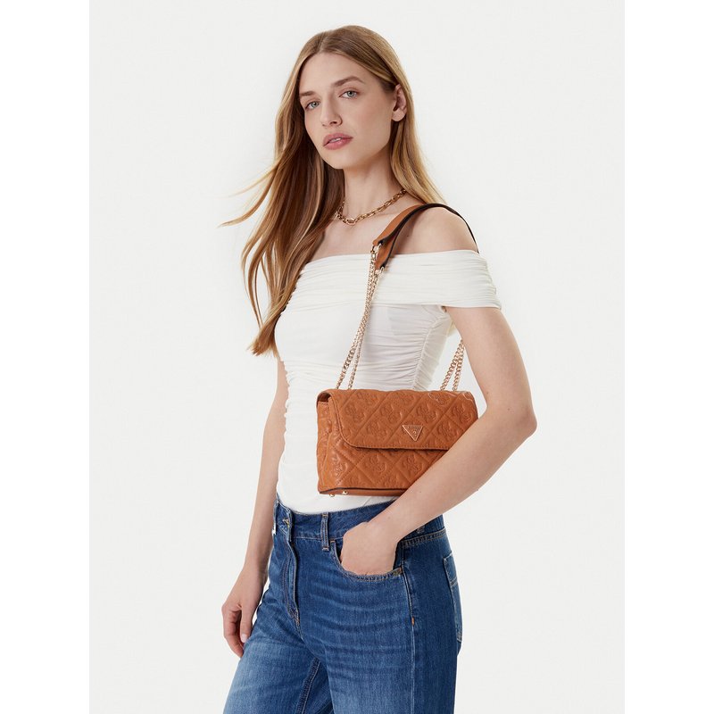 Handtasche Guess HWQL96 58210 Braun