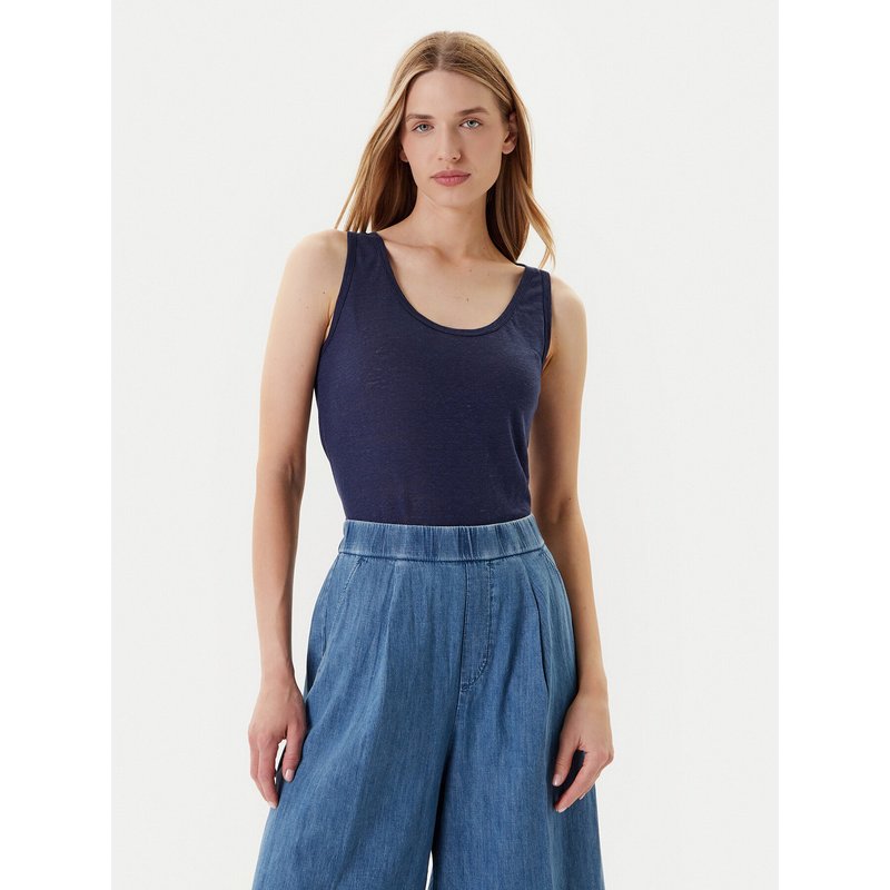 United Colors Of Benetton Top 37UJE8398 Dunkelblau Regular Fit
