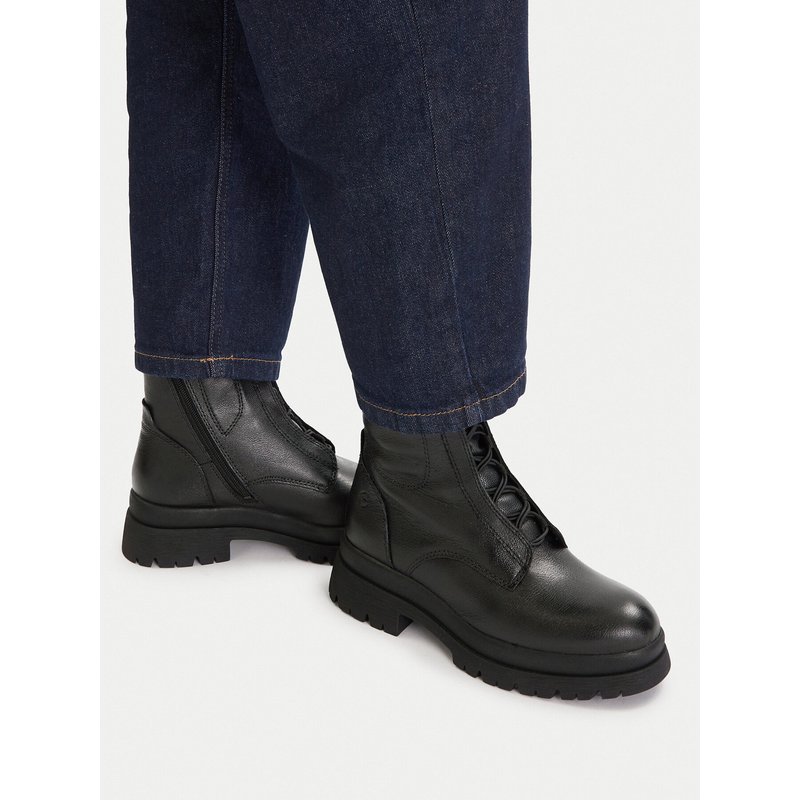 Schnürstiefeletten Tamaris 1-25253-45 Schwarz