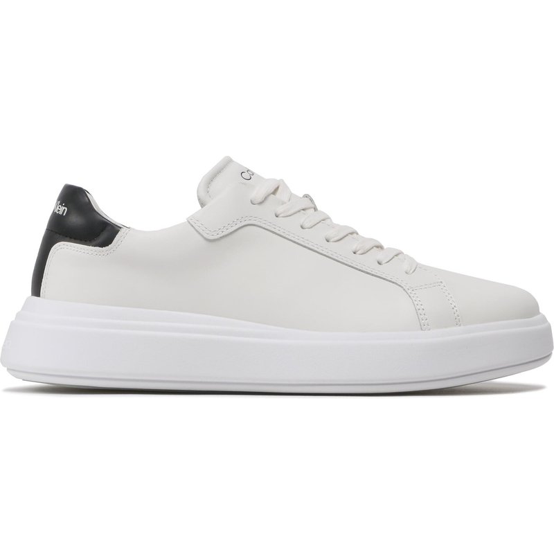 Sneakers Calvin Klein Low Top Lace Up Lth HM0HM01016 Weiß