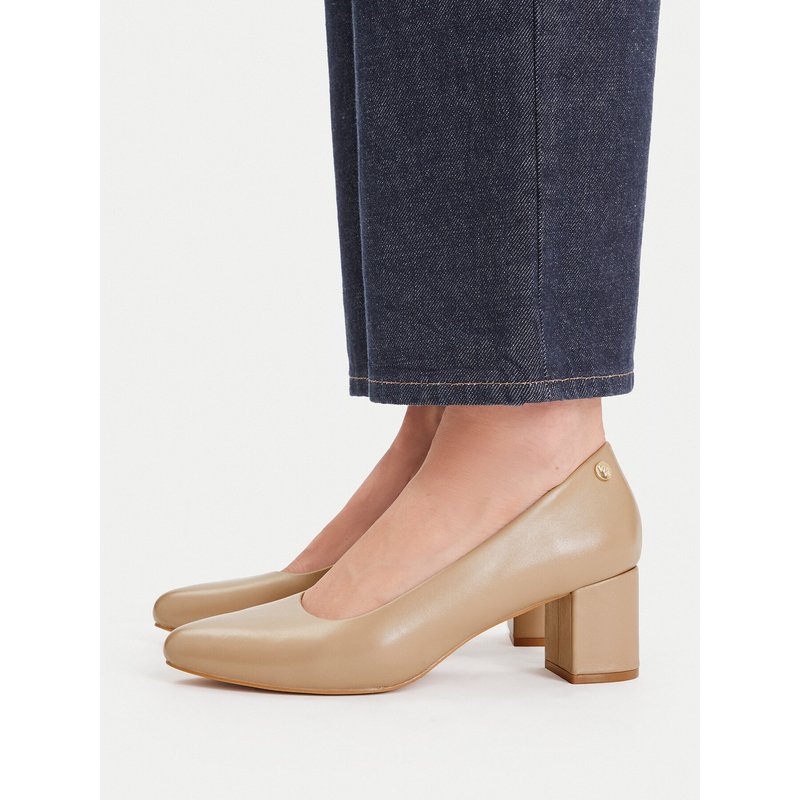 Pumps U.S. Polo Assn. EO-SYDNEY001W/GL1 Hellbeige