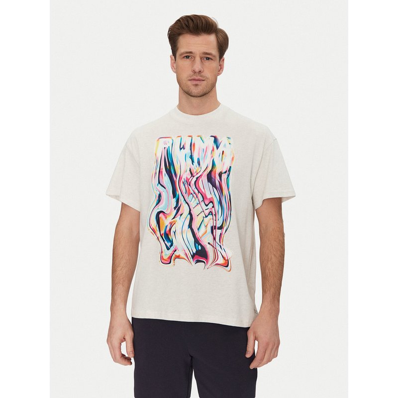 Puma T-Shirt Stewie Limitless 630527 Écru Relaxed Fit