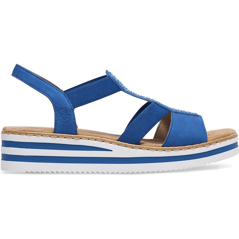 Sandalen Rieker V0209-14 Blau