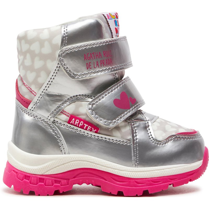 Schneeschuhe Agatha Ruiz de la Prada 241990-B M Silberfarben