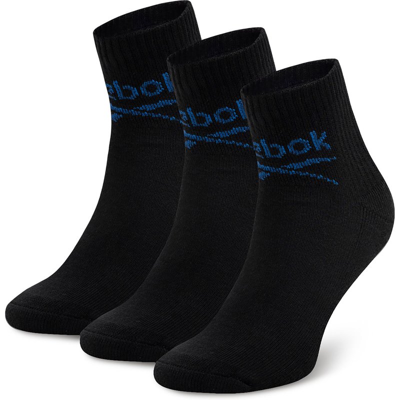 Lange Socken Reebok R0255-SS24 (3-pack) Schwarz