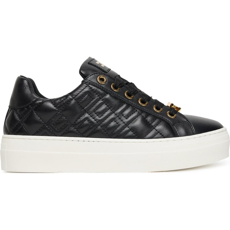 Sneakers Elisabetta Franchi Low Cut Lace Up F4A9-E0357-1251 D Schwarz