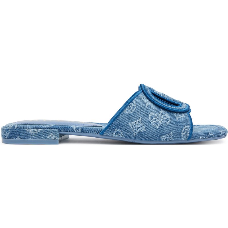 Pantoletten Guess FLJTSE DEN19 Blau