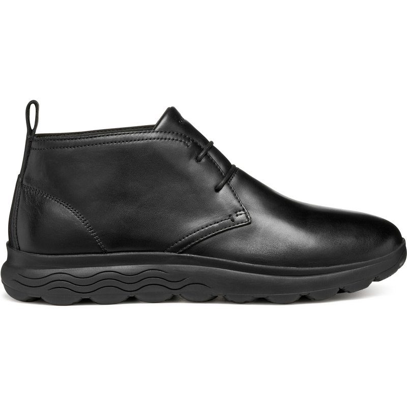Schnürschuhe Geox U Spherica U56BYB 00043 C9999 Schwarz