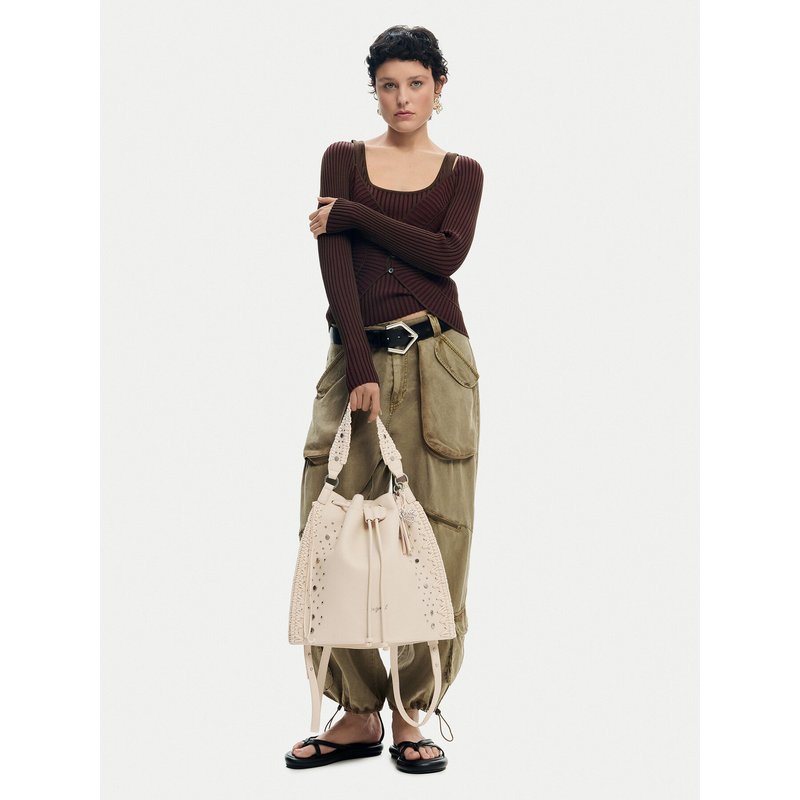 Rucksack Desigual 26SAKP33 Creme