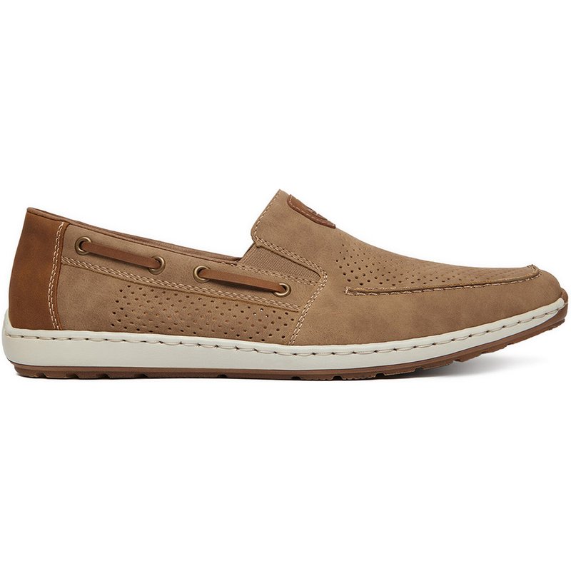 Halbschuhe Rieker CEO-08866-64 Beige