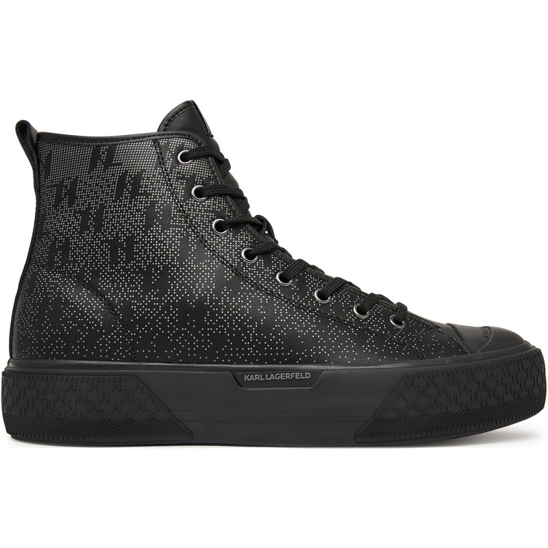 Sneakers aus Stoff KARL LAGERFELD Kampus Max III KL50446G Schwarz