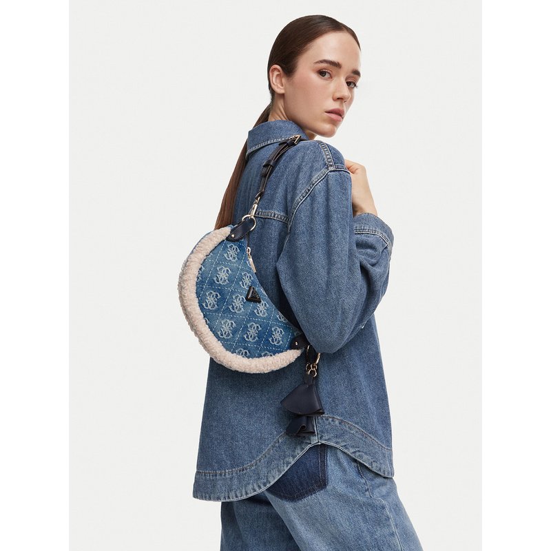 Handtasche Guess Katie HWDL22 53180 Blau
