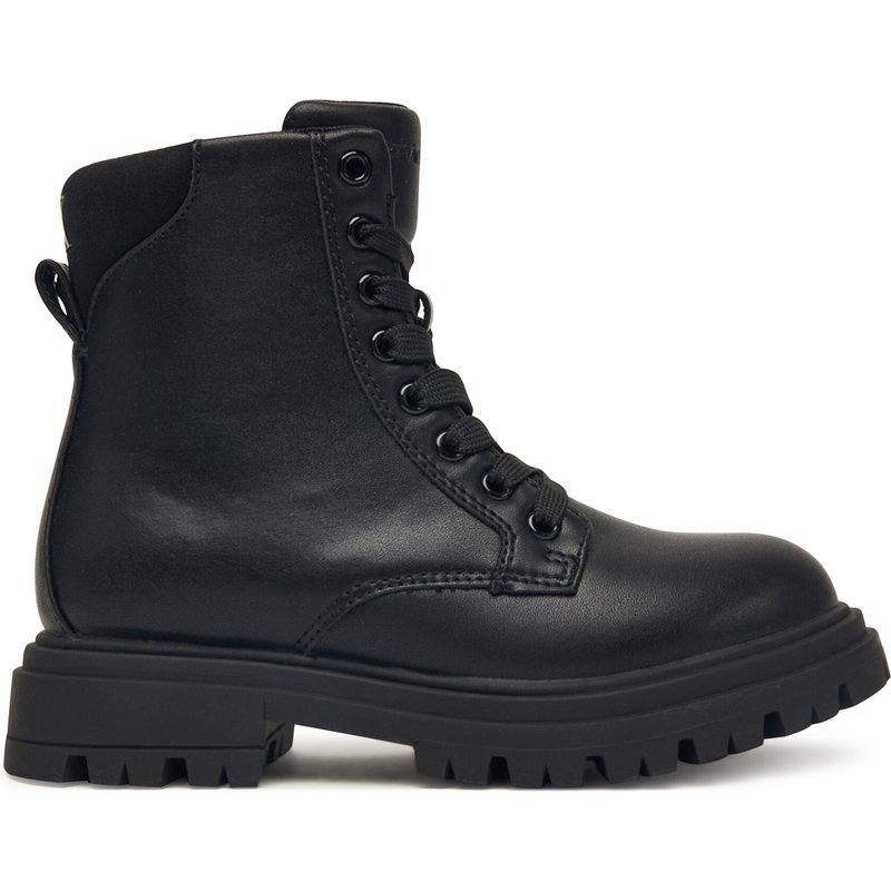 Schnürstiefeletten Calvin Klein Lace Up Bootie V3A5-83120-1464 S Schwarz