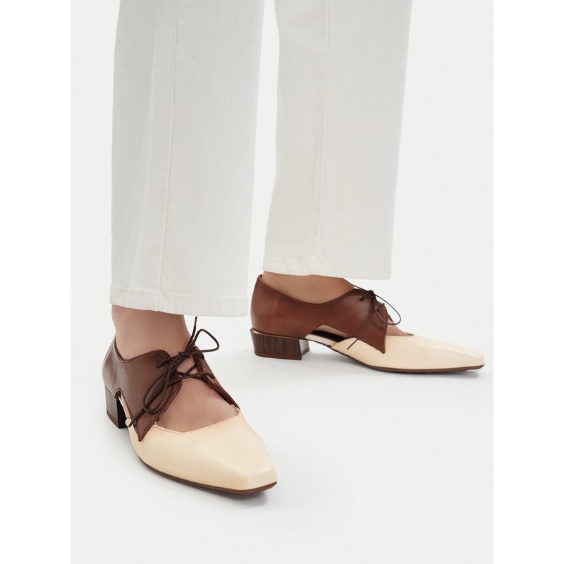 Halbschuhe Hispanitas BHV264628 C001 Écru