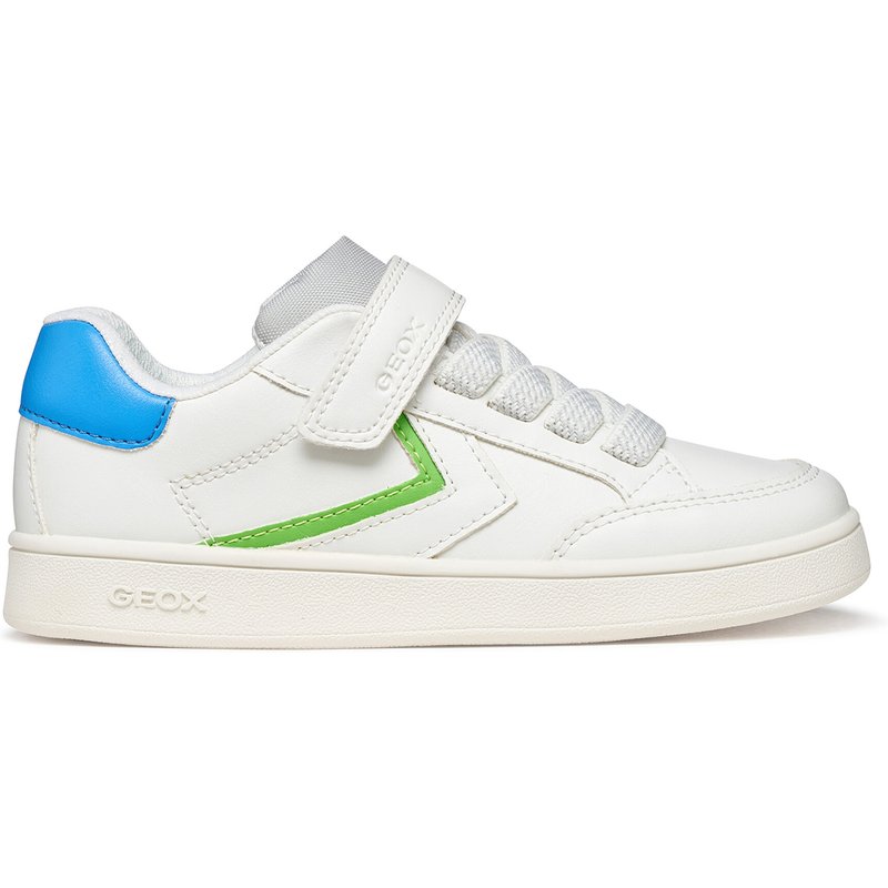 Sneakers Geox J Eclyper Boy J55LSA 05411 C0478 D Weiß