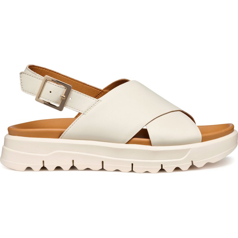 Sandalen Geox D Xand 2.1S D45SZE 00085 C1002 Écru