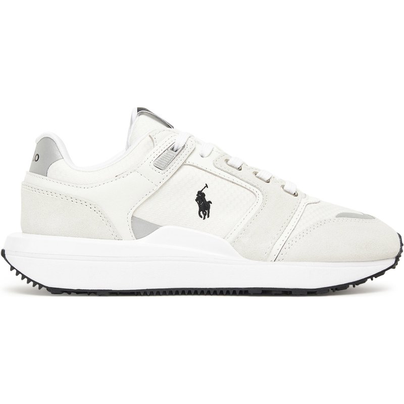 Sneakers Polo Ralph Lauren Train 89 V2 Suede-Paneled Sneaker 809973974001 Weiß