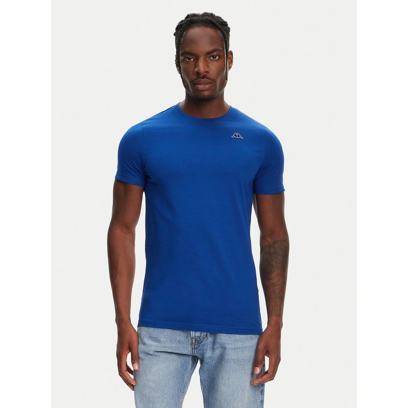 Robe di Kappa T-Shirt Luc 611187W Blau Regular Fit